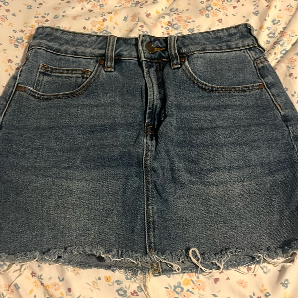 Jean skirt